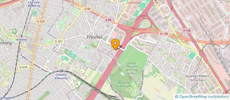 localisation de l'entreprise MONSIEUR HILLAL SAIDANI  FRESNES