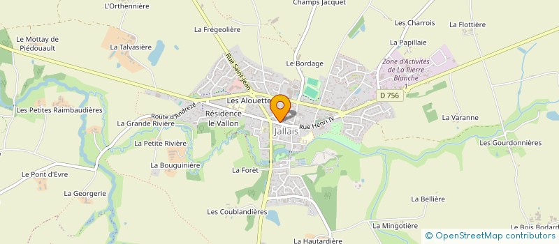 localisation de l'entreprise MONSIEUR HILLAN EDIN  BEAUPREAU-EN-MAUGES