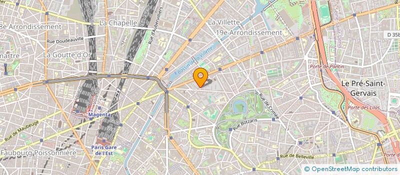 localisation de l'entreprise MONSIEUR HILLEL BEN HAMOU  PARIS