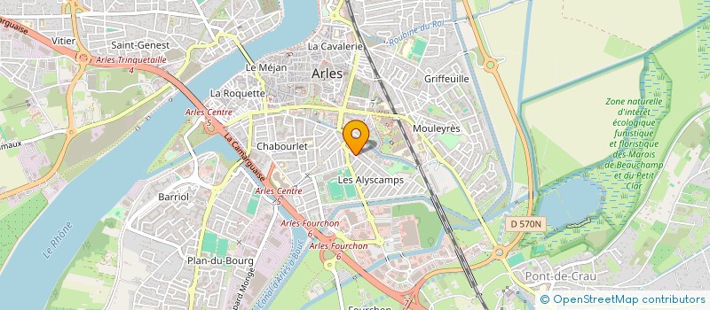 localisation de l'entreprise MONSIEUR HILLEL BEN ZEEV  ARLES