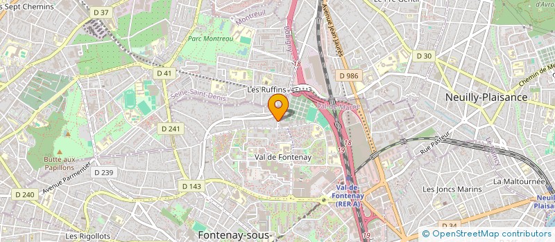 localisation de l'entreprise MONSIEUR HILLEL ROSIO à FONTENAY-SOUS-BOIS