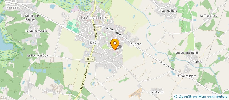 localisation de l'entreprise MONSIEUR HILMI BAKTAY  LA CHEVROLIERE