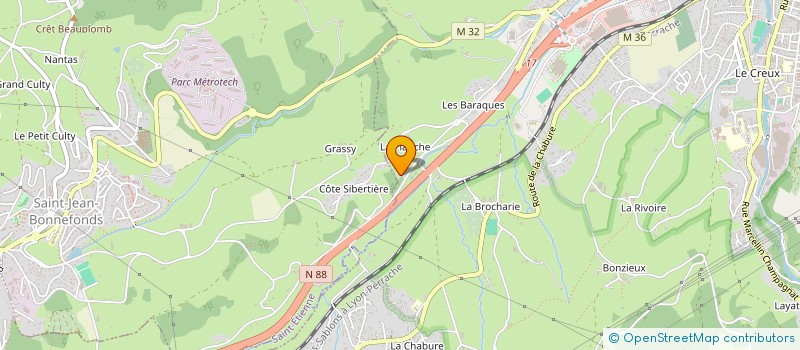 localisation de l'entreprise MONSIEUR HILMI DEMIRAL  SAINT-CHAMOND