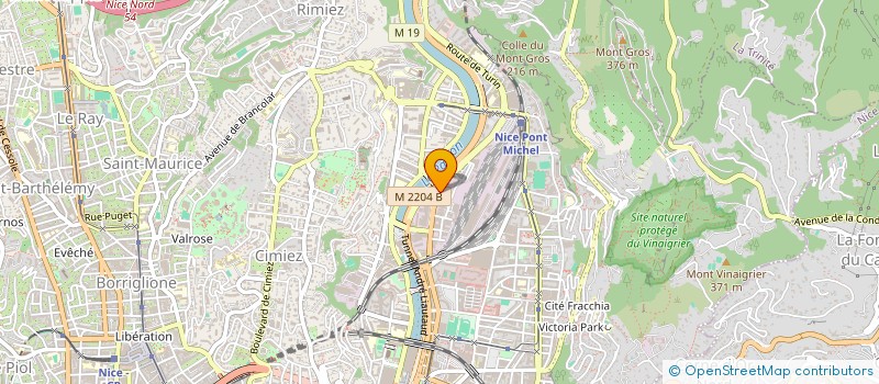 localisation de l'entreprise MONSIEUR HILMI EL EUCHI à NICE