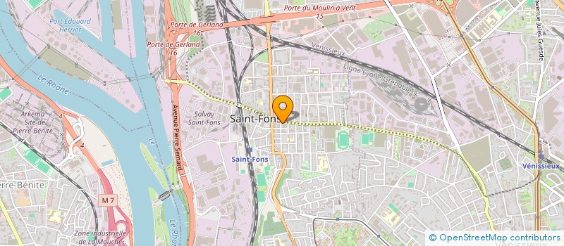 localisation de l'entreprise MONSIEUR HILMI SEKER à SAINT-FONS