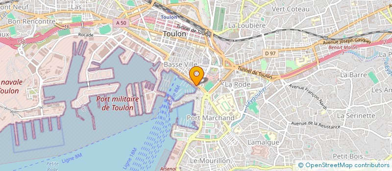 localisation de l'entreprise MONSIEUR HILMI TOUJ à TOULON