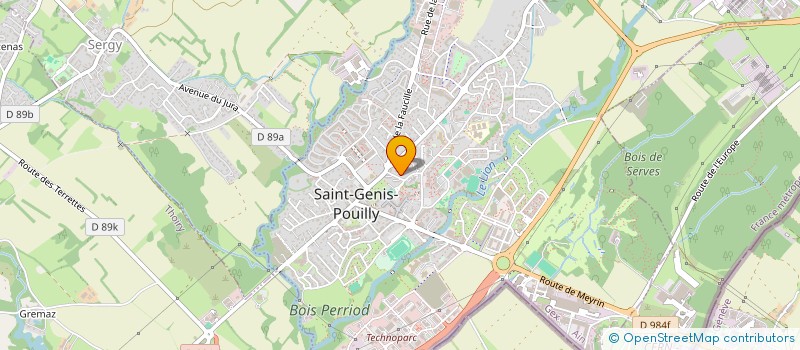 localisation de l'entreprise MONSIEUR HILMI YILMAZ à SAINT-GENIS-POUILLY