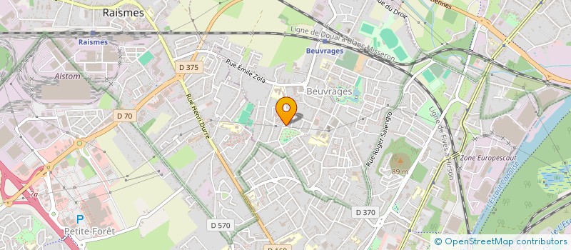 localisation de l'entreprise MONSIEUR HIMAD MOUSSAFIA  BEUVRAGES