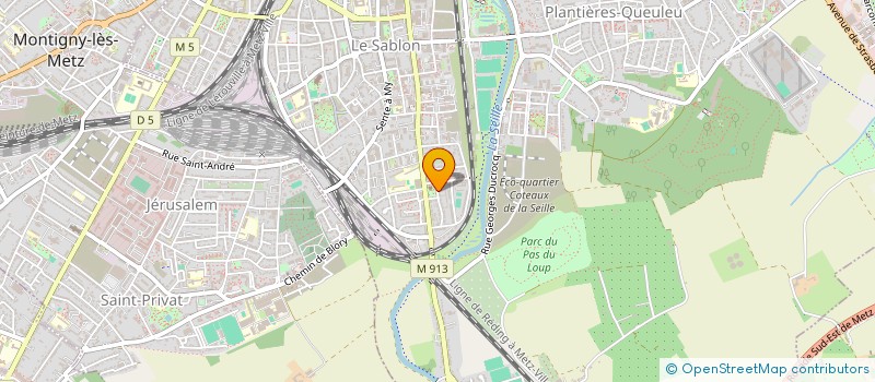 localisation de l'entreprise MONSIEUR HIMMET CIMEN  METZ