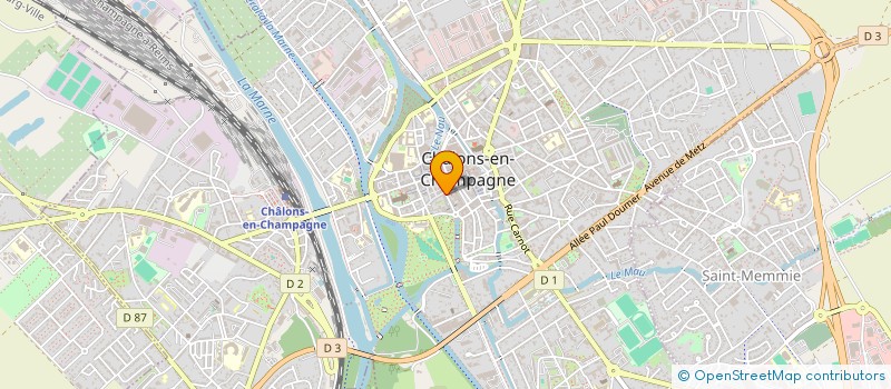 localisation de l'entreprise MONSIEUR HIND BOUABDALLAH  CHALONS-EN-CHAMPAGNE