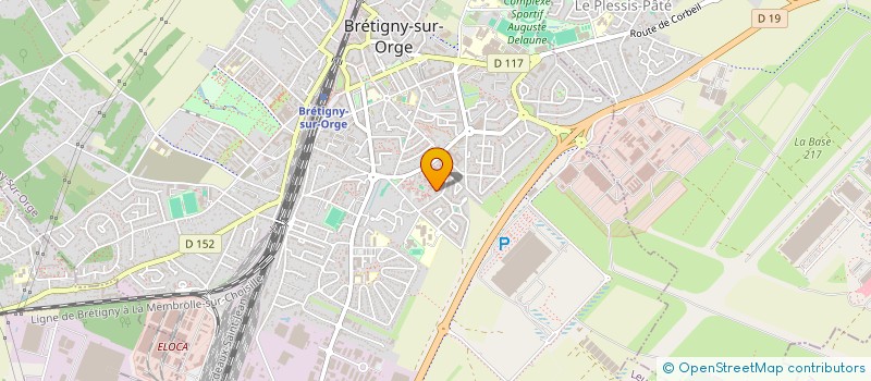 localisation de l'entreprise MONSIEUR HIOBISOA RANAIVOSON à BRETIGNY-SUR-ORGE