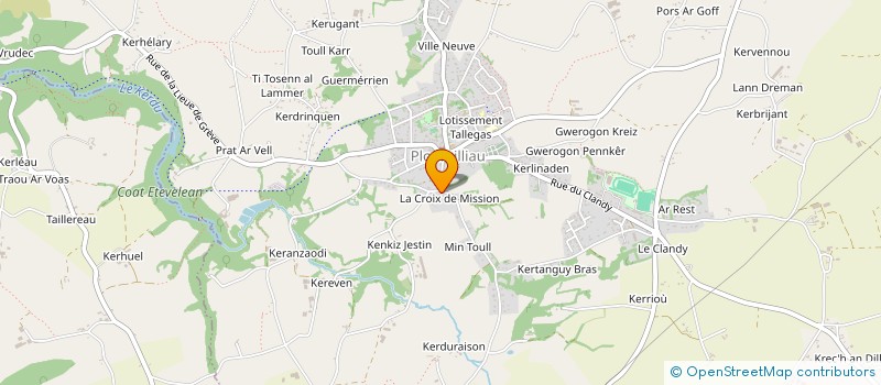 localisation de l'entreprise MONSIEUR HIPPOLYTE BLACHEZ  PLOUMILLIAU