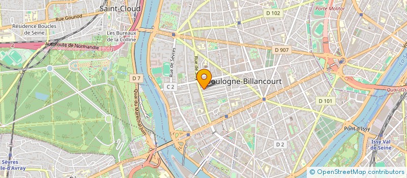 localisation de l'entreprise MONSIEUR HIPPOLYTE BOISSON à BOULOGNE-BILLANCOURT