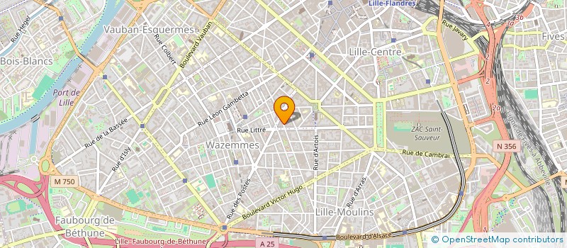 localisation de l'entreprise MONSIEUR HIPPOLYTE COCQUEMPOT  LILLE