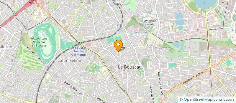 localisation de l'entreprise MONSIEUR HIPPOLYTE DAVID à LE BOUSCAT