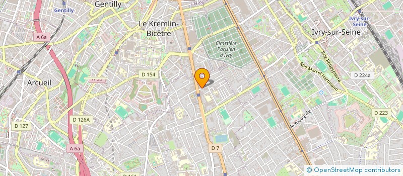 localisation de l'entreprise MONSIEUR HIPPOLYTE DESPRES-CYUBAHIRO  VILLEJUIF