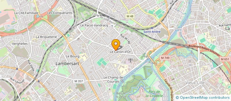 localisation de l'entreprise MONSIEUR HIPPOLYTE DUBRAY  PARIS