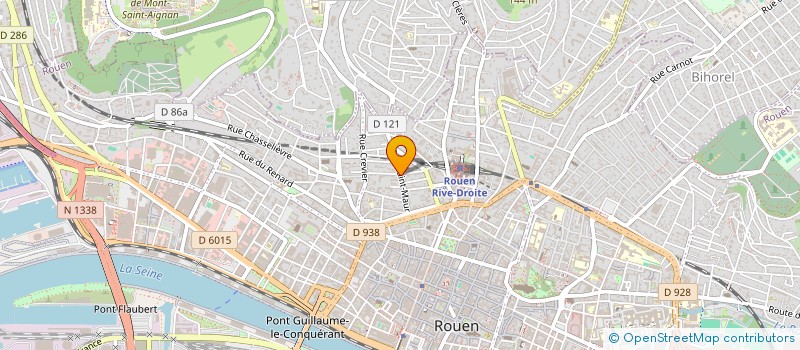 localisation de l'entreprise MONSIEUR HIPPOLYTE GELY  ROUEN