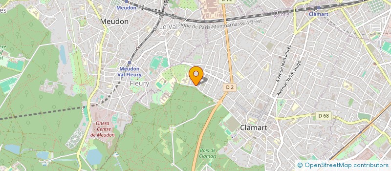 localisation de l'entreprise MONSIEUR HIPPOLYTE GORDONNET à CLAMART