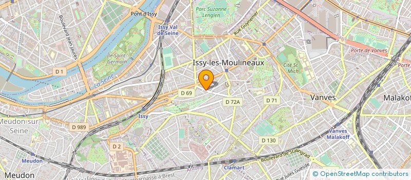 localisation de l'entreprise MONSIEUR HIPPOLYTE LE COENT à ISSY-LES-MOULINEAUX