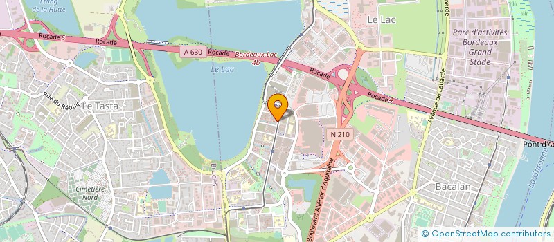 localisation de l'entreprise MONSIEUR HIPPOLYTE LE DEUNFF à BORDEAUX