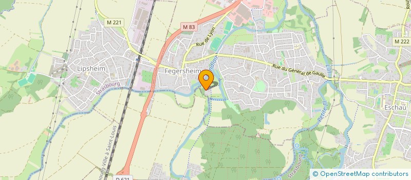 localisation de l'entreprise MONSIEUR HIPPOLYTE LEBLANC  FEGERSHEIM