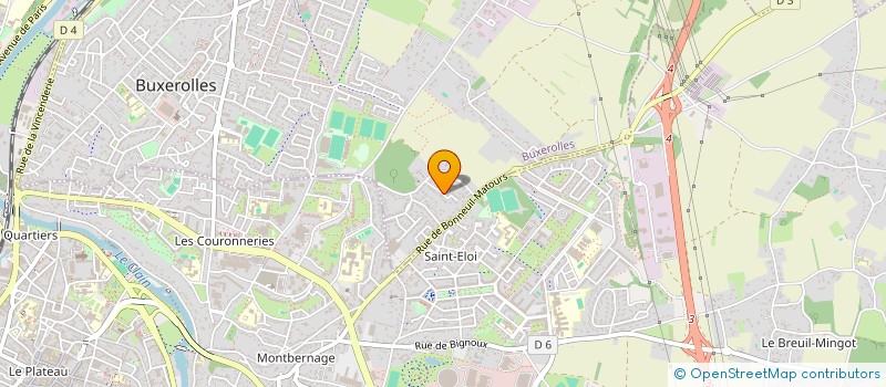 localisation de l'entreprise MONSIEUR HIPPOLYTE LEROY  BUXEROLLES