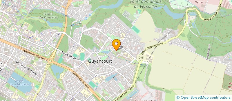 localisation de l'entreprise MONSIEUR HIPPOLYTE MATHURIN  GUYANCOURT