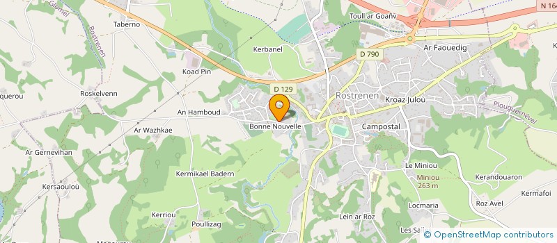 localisation de l'entreprise MONSIEUR HIPPOLYTE RAULT  GLOMEL