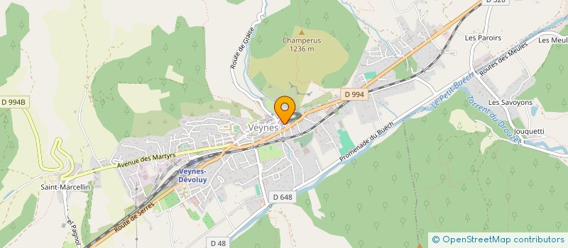 localisation de l'entreprise MONSIEUR HIPPOLYTE REIGNIER  VEYNES