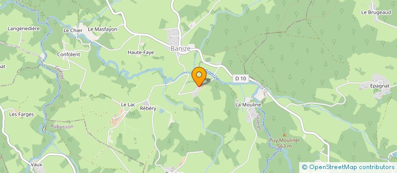 localisation de l'entreprise MONSIEUR HIPPOLYTE ROUSSEAU à VALLIERE
