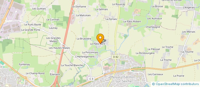 localisation de l'entreprise MONSIEUR HIPPOLYTE TEXIER à ORGERES