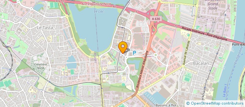 localisation de l'entreprise MONSIEUR HIRAKILIANI NISI  BORDEAUX