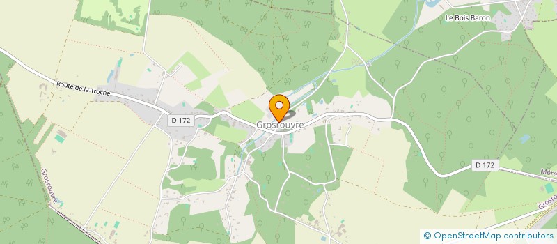 localisation de l'entreprise MONSIEUR HIRAM AZILINON  GROSROUVRE