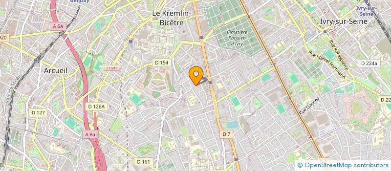 localisation de l'entreprise MONSIEUR HIROKI AMANO  VILLEJUIF