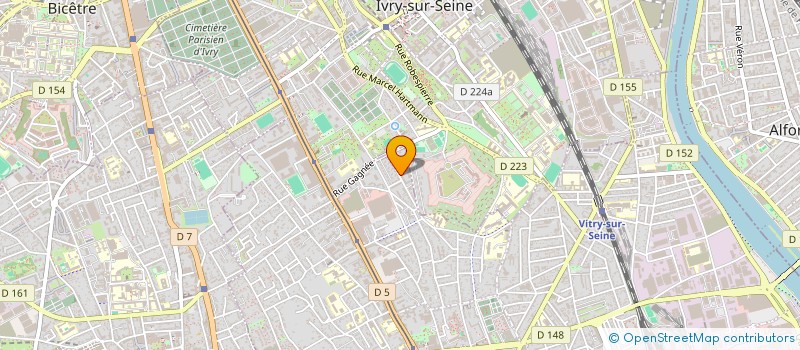 localisation de l'entreprise MONSIEUR HIROMITSU YAFUNE à VITRY-SUR-SEINE