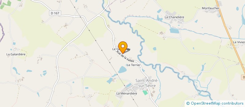 localisation de l'entreprise MONSIEUR HISAEL RENARD  SAINT-ANDRE-SUR-SEVRE