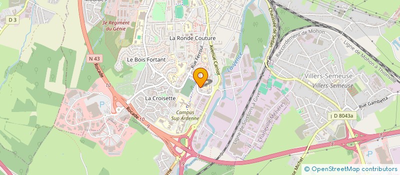 localisation de l'entreprise MONSIEUR HISEN VESELJI  CHARLEVILLE-MEZIERES