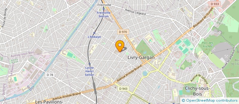 localisation de l'entreprise MONSIEUR HISHAM JAMOUS  LIVRY-GARGAN