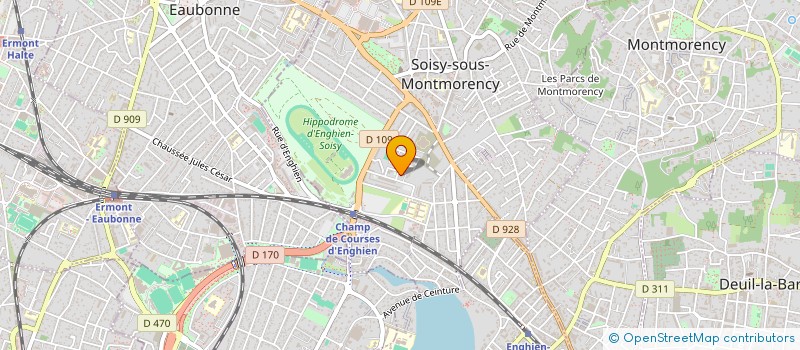 localisation de l'entreprise MONSIEUR HISHEM RAZOUL  SOISY-SOUS-MONTMORENCY