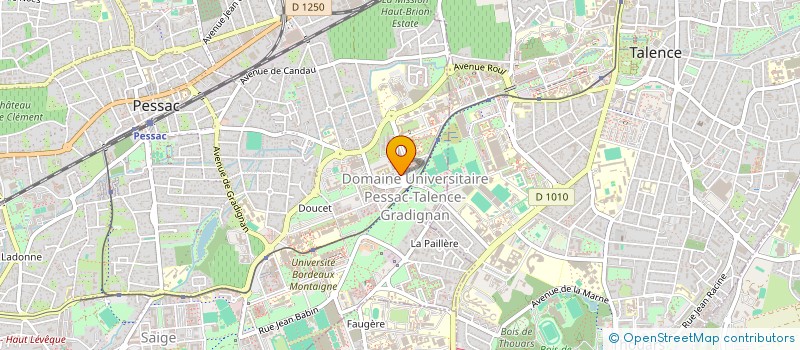 localisation de l'entreprise MONSIEUR HISSAM BADDAD à PESSAC