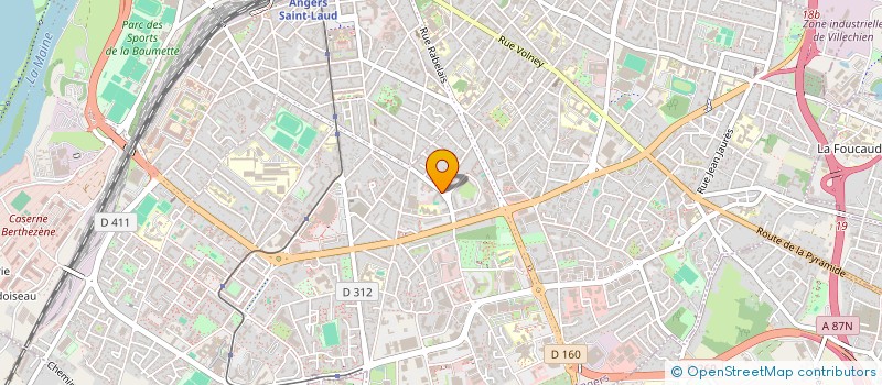 localisation de l'entreprise MONSIEUR HISSEIN WILEDAH NOURI à ANGERS