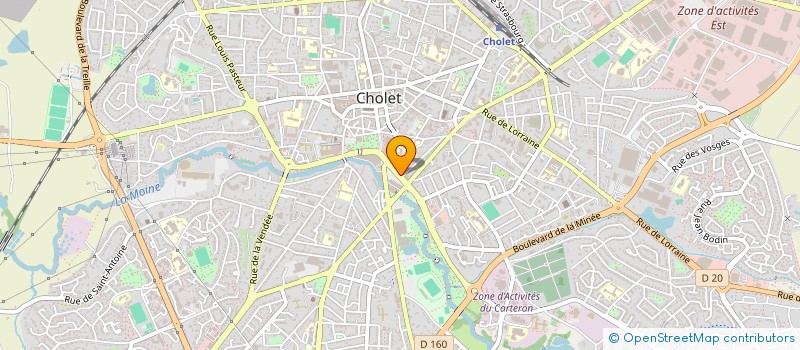localisation de l'entreprise MONSIEUR HISSEINE ABDOULAYE ADOUM à CHOLET