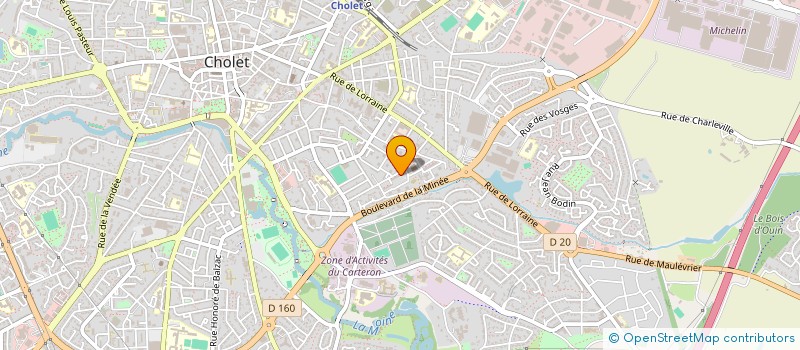 localisation de l'entreprise MONSIEUR HISSEN ADAM IBRAHIM à CHOLET