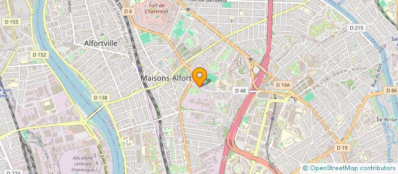 localisation de l'entreprise MONSIEUR HIURY SILVA  MAISONS-ALFORT