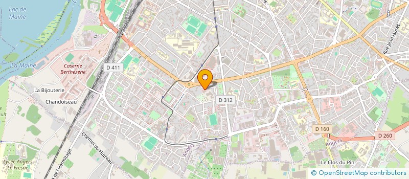 localisation de l'entreprise MONSIEUR HIYAY WELDERFLAEL à ANGERS