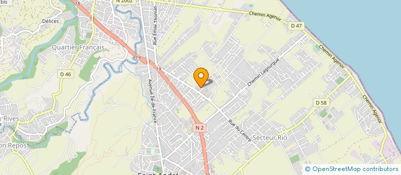 localisation de l'entreprise MONSIEUR HIZBOULLAH-BEN HOUSSENI à SAINT-ANDRE