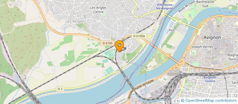 localisation de l'entreprise MONSIEUR HIZIR DEMIREL  LES ANGLES