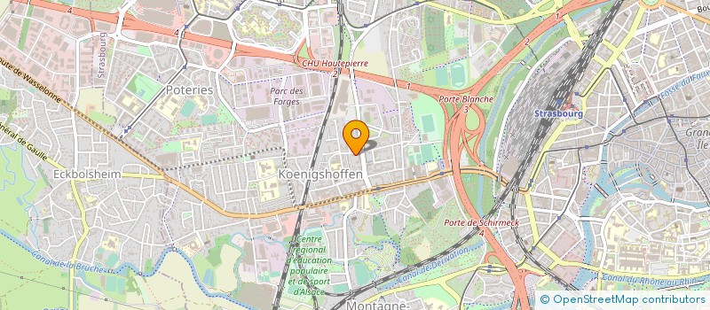 localisation de l'entreprise MONSIEUR HJOUB AARAM  STRASBOURG