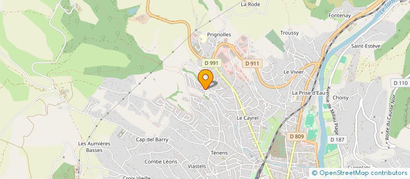 localisation de l'entreprise MONSIEUR HMAD EL MARBOUH  MILLAU